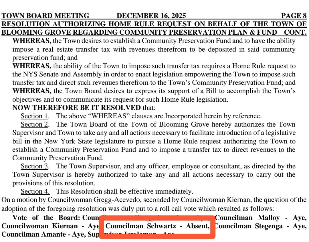 טאון סופערווייזאר פרובירט נאכאמאל דורכצופירן דעם געמיינעם "פן ירבה" שטייער געזעץ