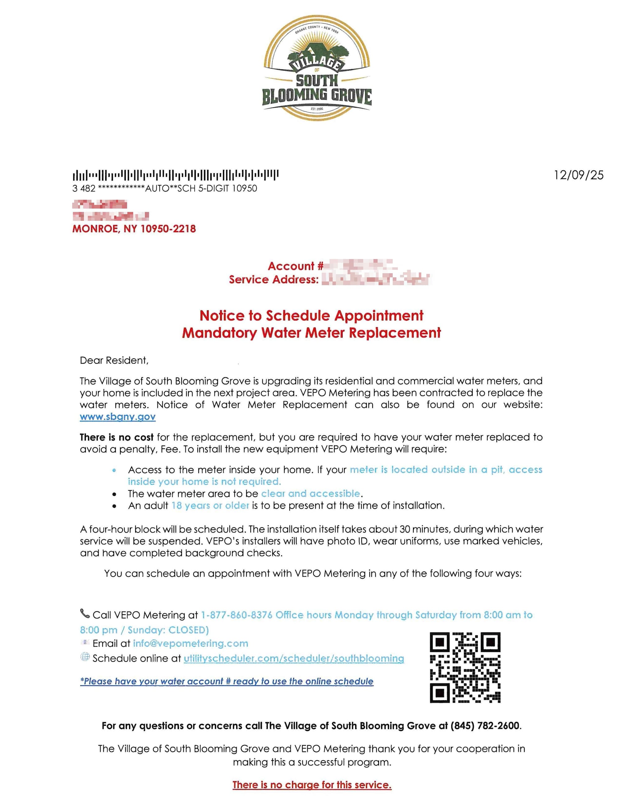 ווילידזש וואסער מיטער ערזעצונג פראיעקט אפדעיט