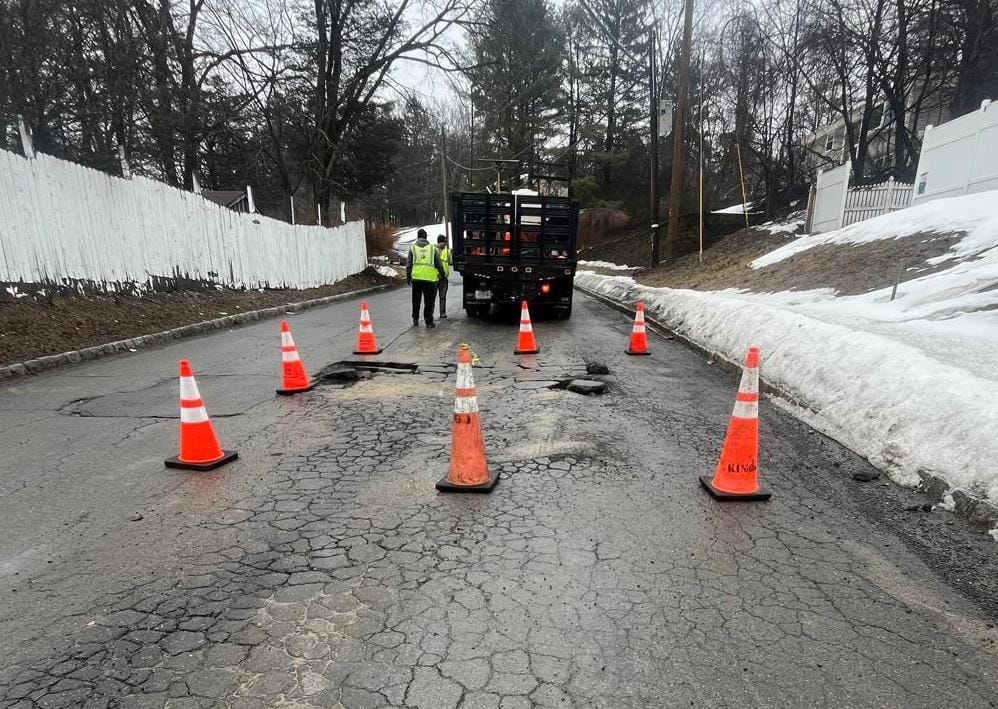 ווינטער סעזאן ראוד פאררעכטונג ארבעט אין שוואונג